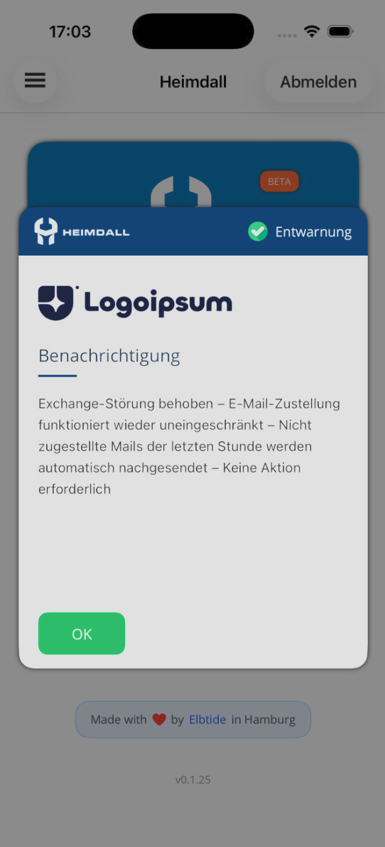 Heimdall Companion App – iOS